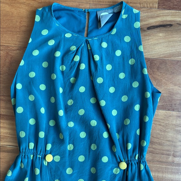 Anthropologie silk dress - Picture 3 of 12